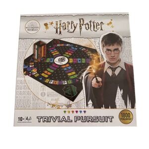 Harry Potter Trivial Pursuit Portuguese Edition • 300 Cards • NEW & Sealed